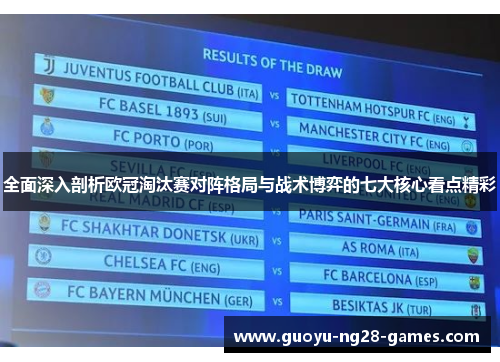 全面深入剖析欧冠淘汰赛对阵格局与战术博弈的七大核心看点精彩